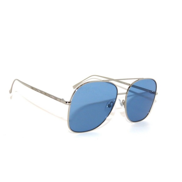 Fendi FF0378GS  KUF8N Palladium Azure Roma Amor Hologram Sunglasses - Picture 3 of 5